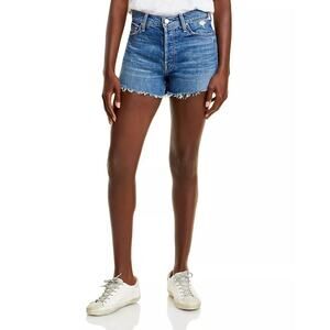 Mother The Tomcat Distressed Denim Shorts - 26 Playing With Scissors